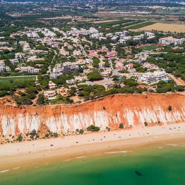 Playas del Algarve. Falesia