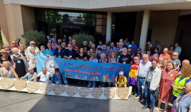 Coespe convoca una gran marcha por las pensiones en Madrid