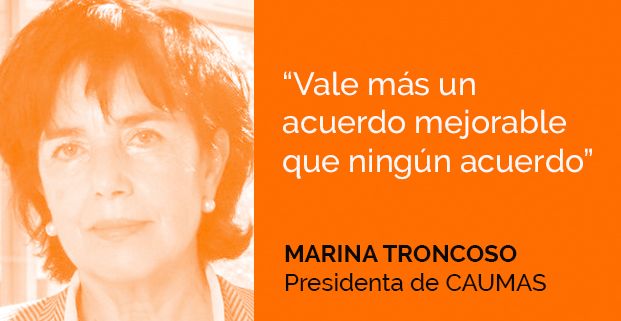 Marina Troncoso, presidenta de Caumas