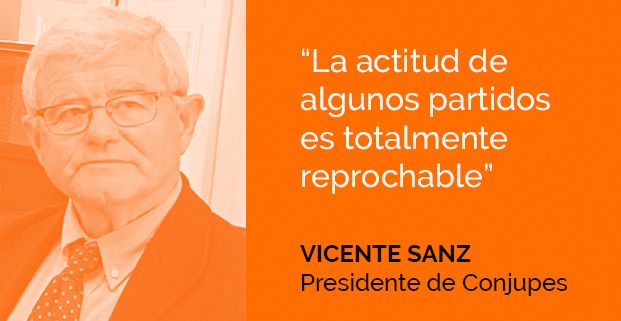 Vicente Sanz, presidente de Conjupes