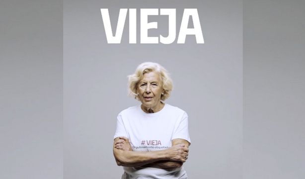"Chocha, dinosaurio, momia, vieja...": Carmena da la vuelta a las etiquetas edadistas
