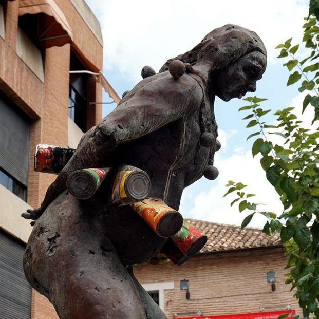 murcia escultura en la calle