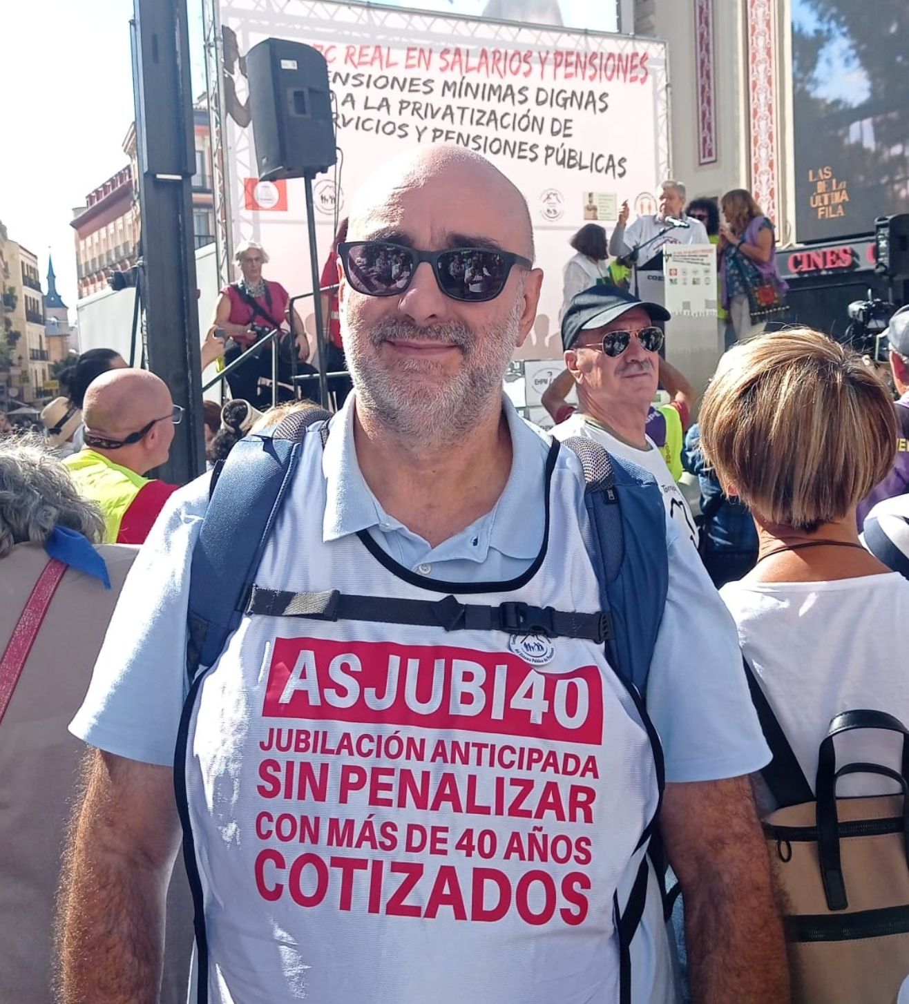 Joan-Antoni Nicolàs: “Se nos trata como ladrones por querer cobrar una pensión justa” Joan-Antoni Nicolàs: “Se nos trata como ladrones por querer cobrar una pensión justa”