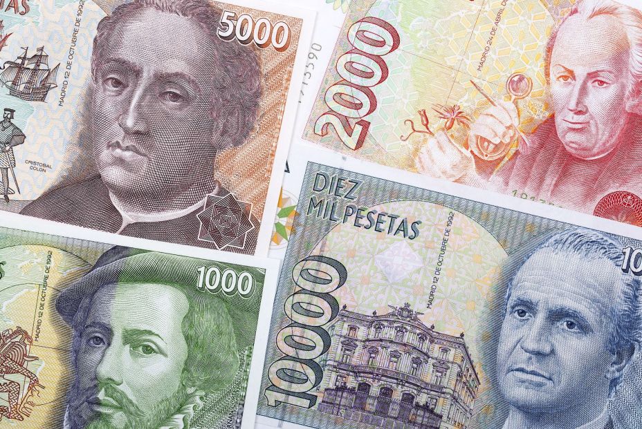 pesetas