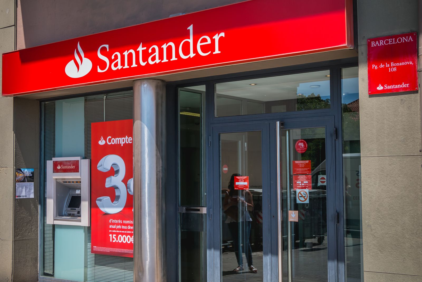 Este mes, el Banco Santander realizará el ingreso de las pensiones entre el 24 y 25 de enero