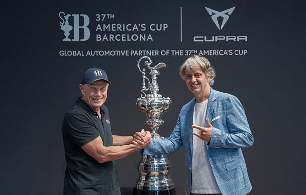 EuropaPress 6042805 ceo americas cup event grant dalton chief brand officer cupra ignasi prieto