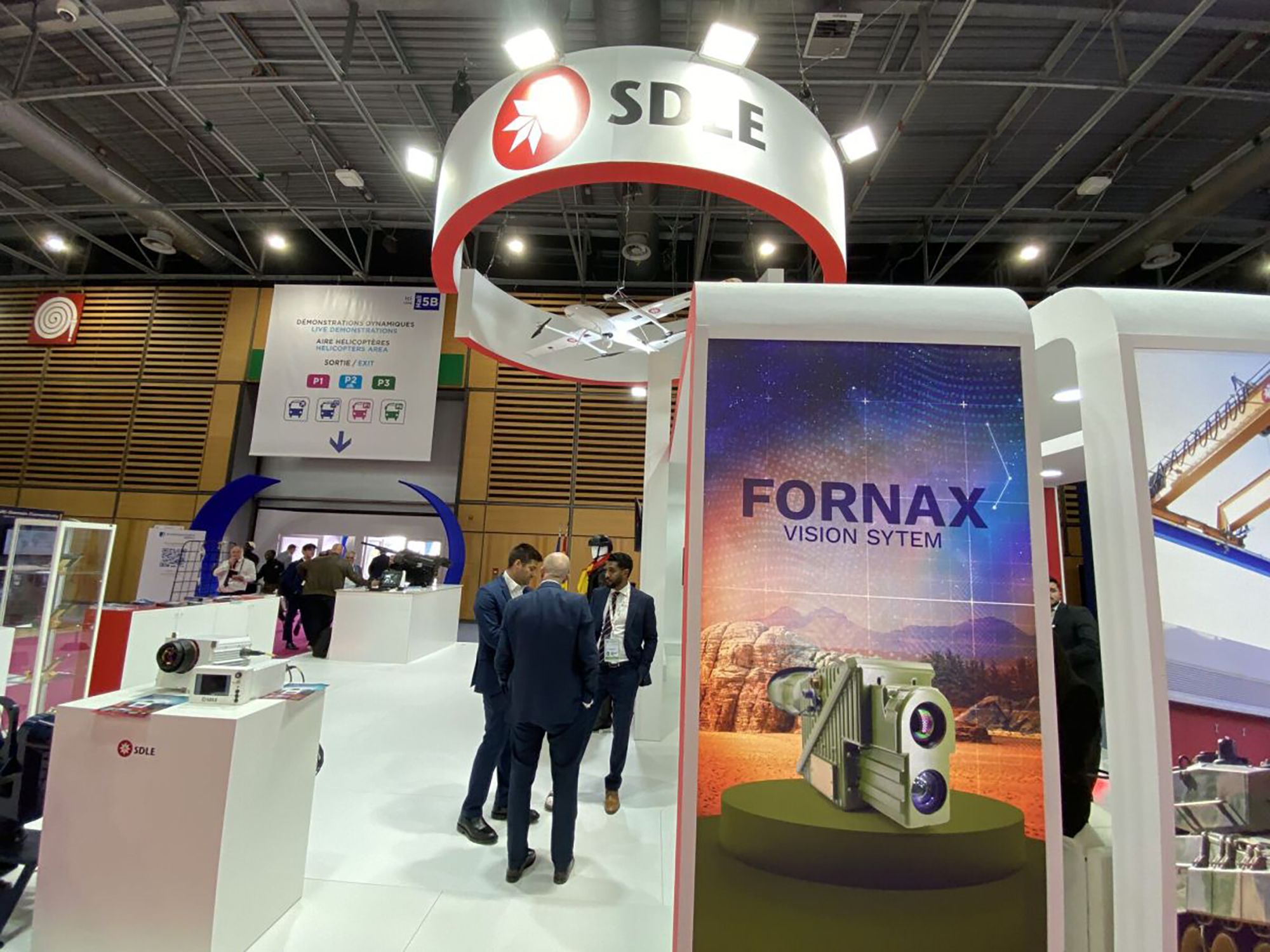 SDLE presenta en París sus cámaras de vision nocturna para carros de combate