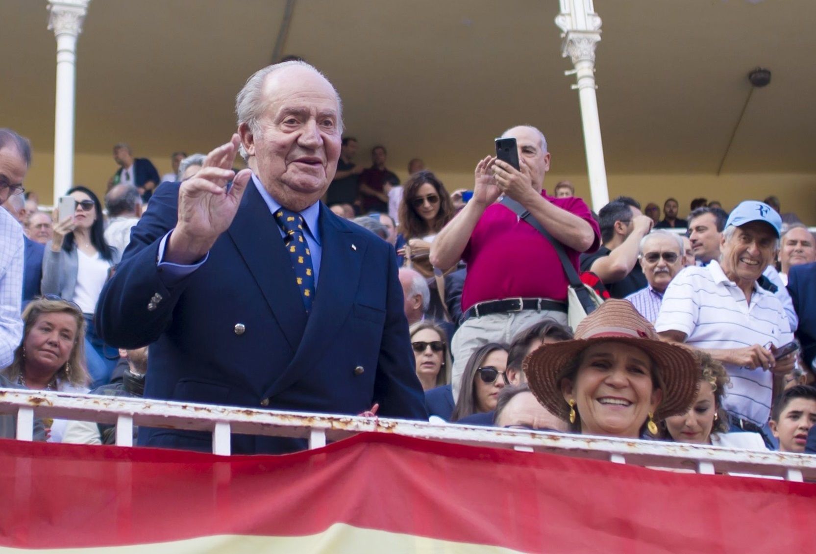 EuropaPress 2330709 EL REY JUAN CARLOS EN LAS VENTAS