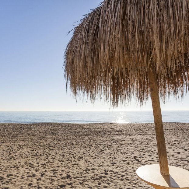 bigstock Mediterranean Sea Beach View I 228411385