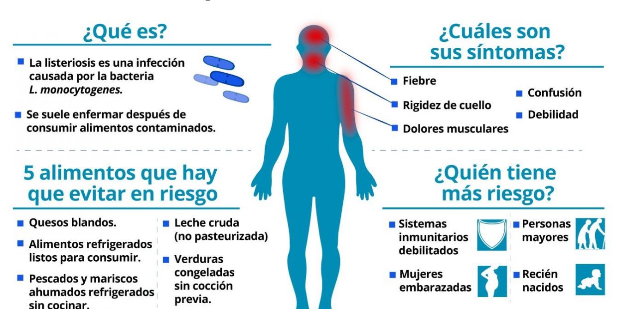 EuropaPress 2332471 Infografía con datos sobre la listeriosis cómo evitarla síntomas y población en riesgo 