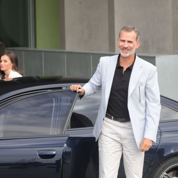 EuropaPress 2334954 Visitas del rey Felipe VI y la reina Letizia a don Juan Carlos tras ser operado en el Hospital Universitario Quirónsalud de Pozuelo de Alarcón (Madrid)