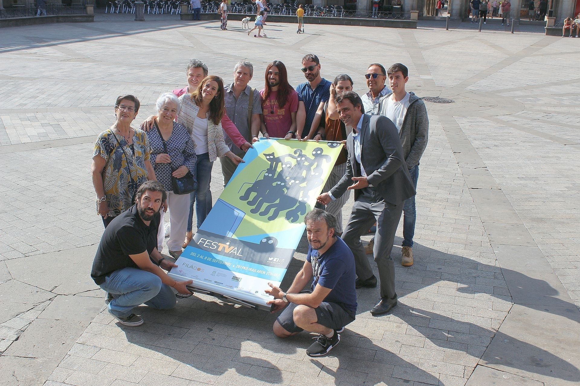 EuropaPress 2338368 Rosa María Calaf Jon Sistiaga Itziar Ituño Juanra Bonet y Juan y Medio homenajeados en FesTVal 2019