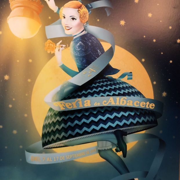 Cartel de la Feria de Albacete 2019, diseñado por el albaceteño Manuel Casero Valero Cartel de la Feria de Albacete 2019, diseñado por el albaceteño Manuel Casero Valero