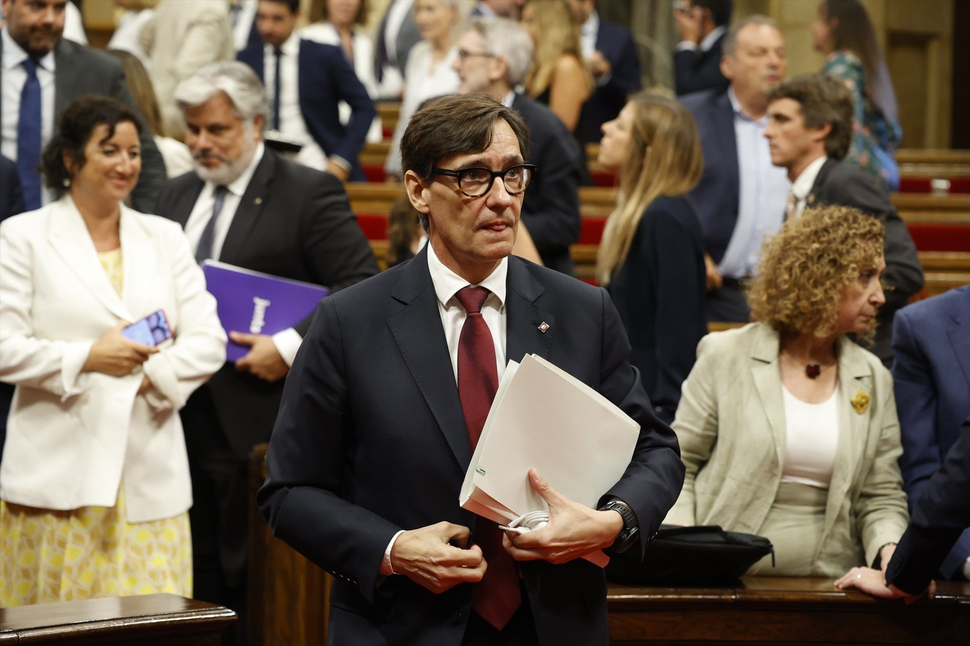 EuropaPress 6146495 candidato investidura presidir generalitat cataluna salvador illa receso