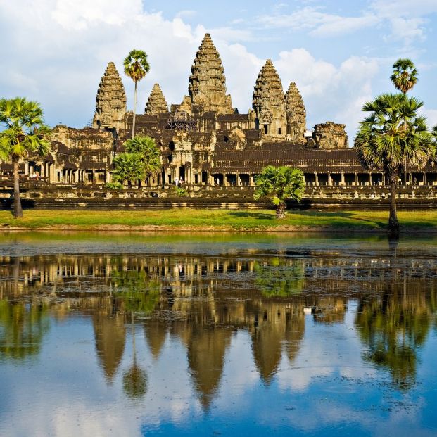 Angkor Wat al atardecer Angkor Wat al atardecer