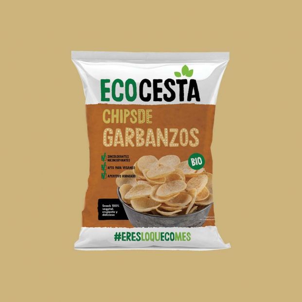 Estos son los mejores aperitivos salados según la OCU. Chips de garbanzos. Ecocesta. Estos son los mejores aperitivos salados según la OCU. Chips de garbanzos. Ecocesta.