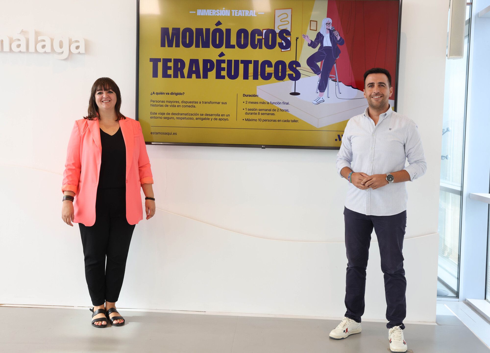 La Diputación de Málaga organiza talleres de monólogos terapéuticos para personas mayores La Diputación de Málaga organiza talleres de monólogos terapéuticos para personas mayores