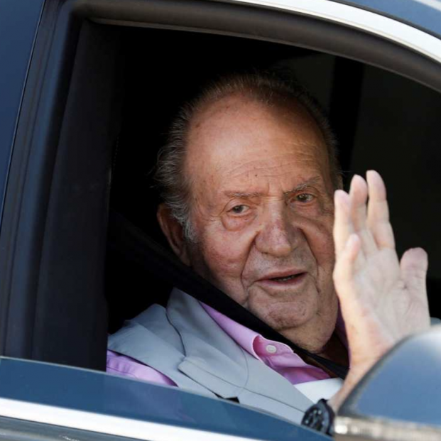 El rey Juan Carlos, tras salir del hospital: "Tengo tuberías y cañerías nuevas"