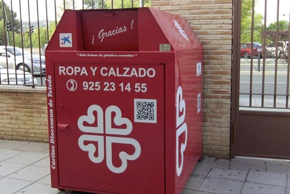 Contenedor de ropa autorizado