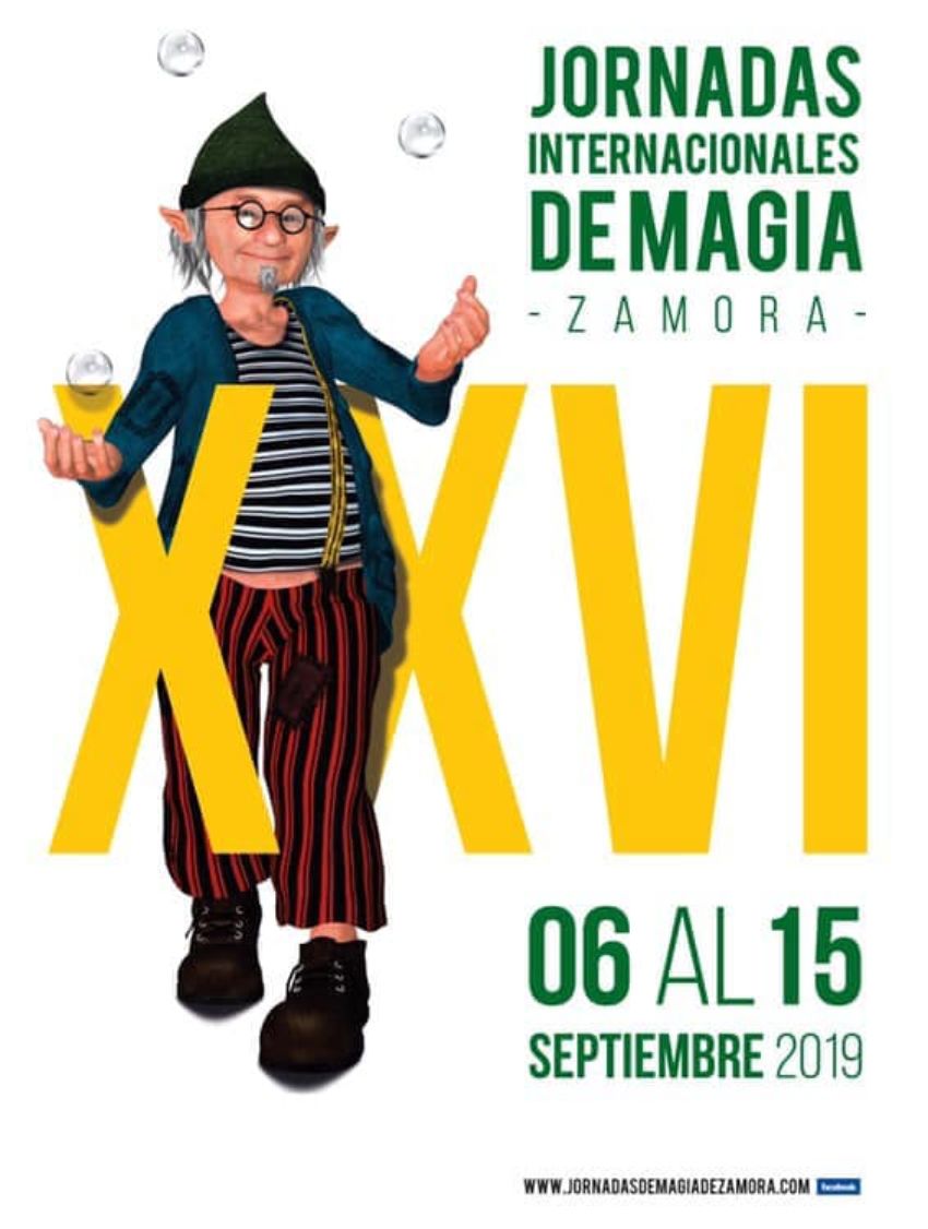 Cartel de las Jornadas Internacionales de Magia de Zamora