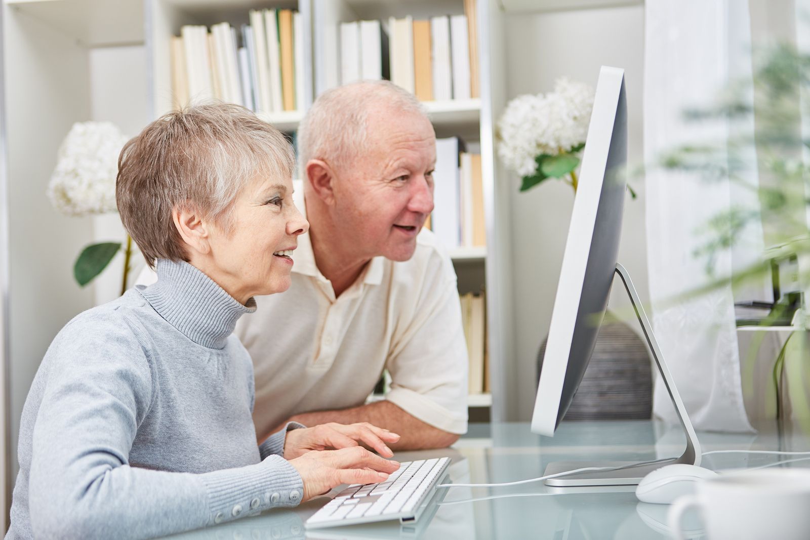 Cómo pedir cita previa para pensiones y otras prestaciones, ordenador