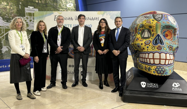 El arte urbano de 'Mexicráneos Europa' llega al Aeropuerto de Madrid de la mano de Grupo Albia