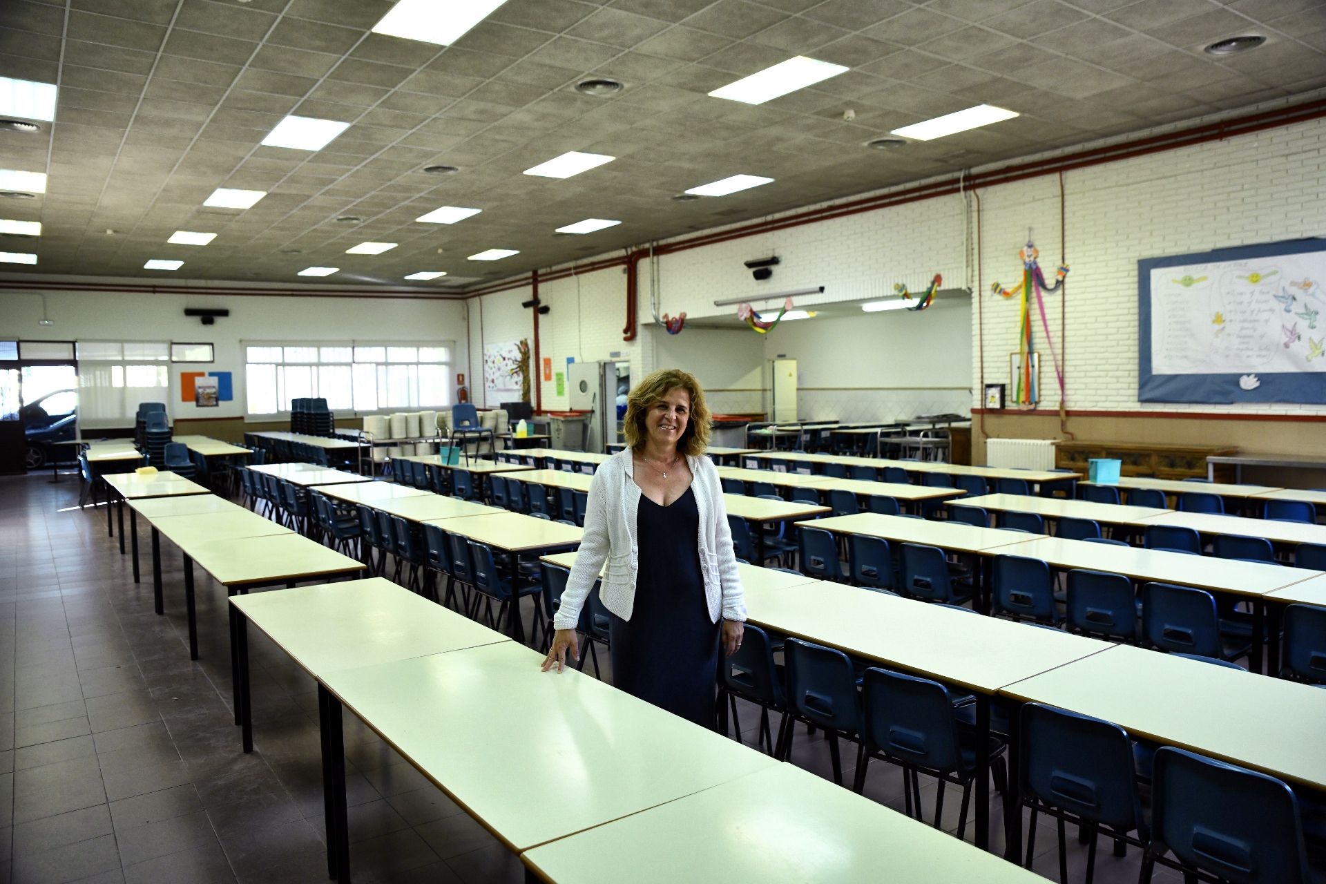 EuropaPress 2355908 Retrato de María Isabel Jiménez directora del Colegio de Educación Infantil y Primaria 'Joaquín Costa' tras una entrevista para Europa Press  (1)