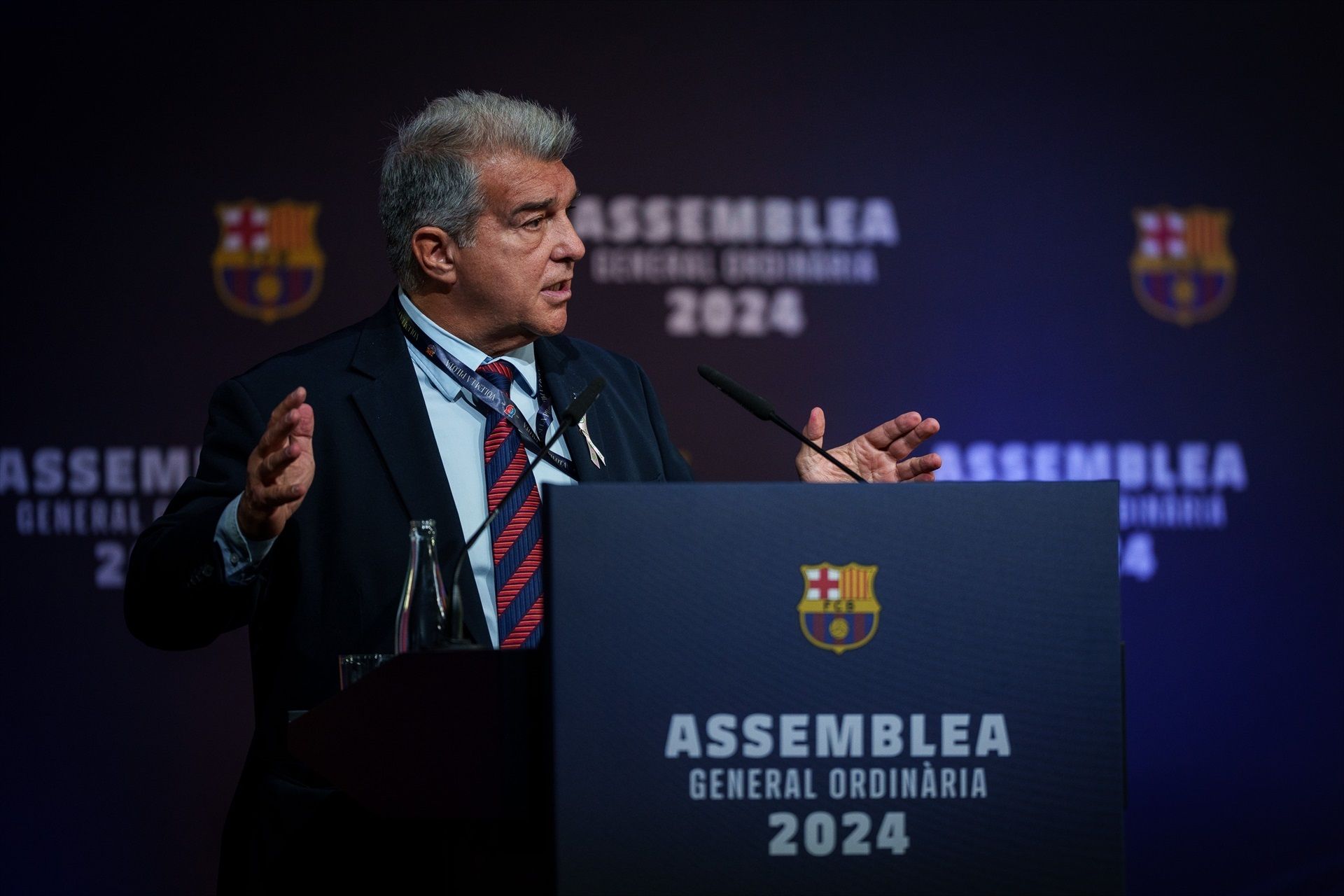 Advertencia del Barça a la grada de Animación Advertencia del Barça a la grada de Animación