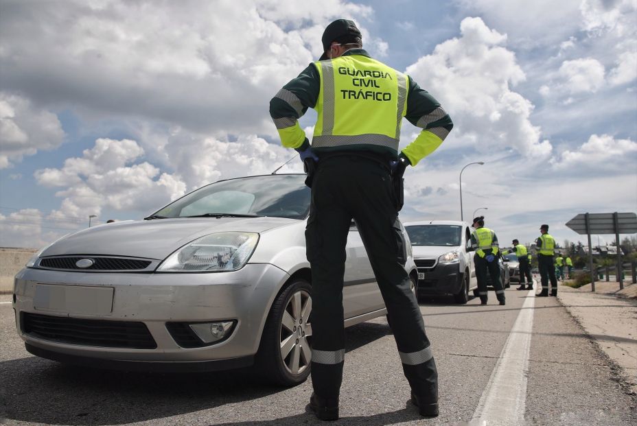 Control de tráfico de la Guardia Civil. Fuente: Europa Press