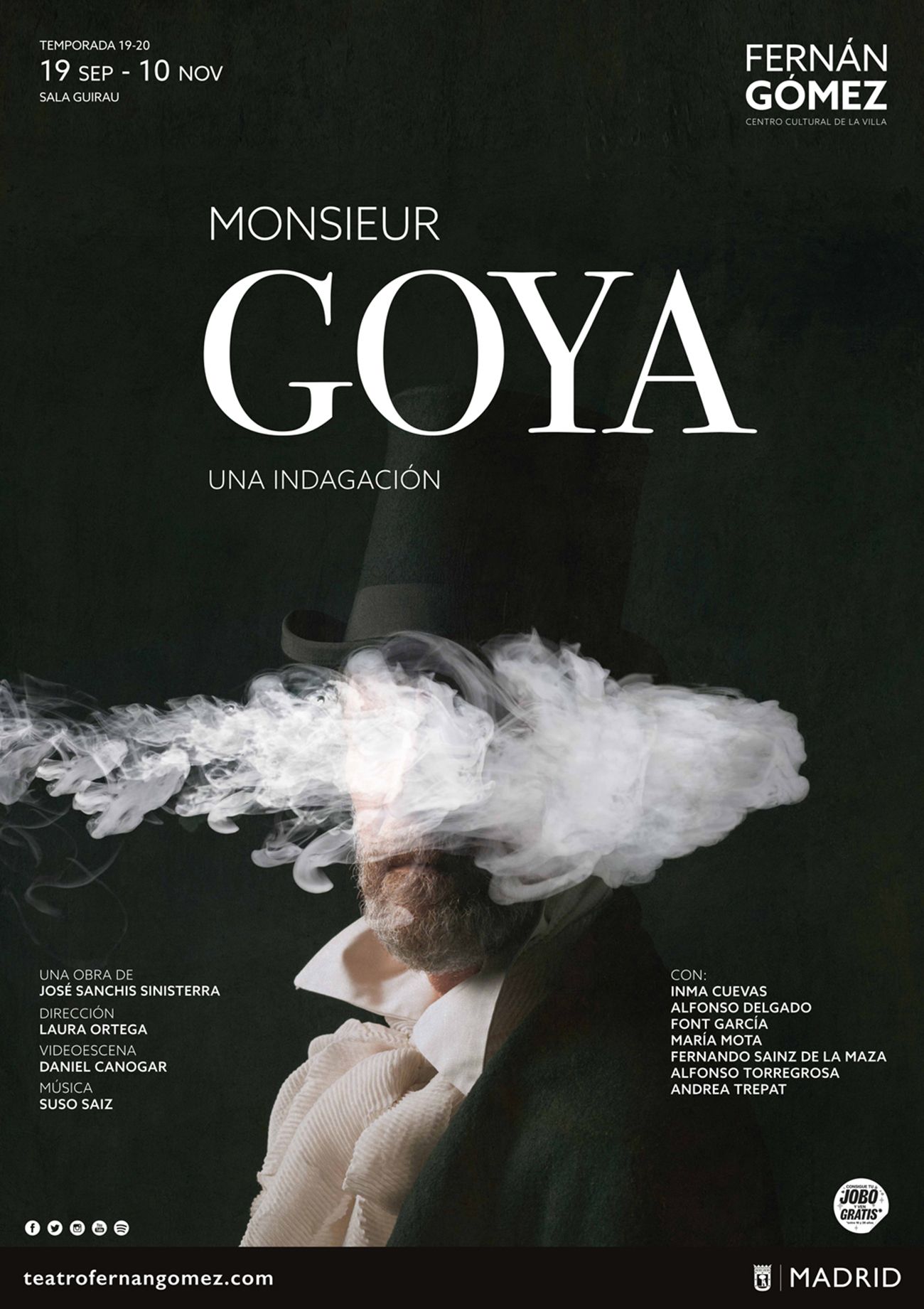 El Teatro Fernán Gómez de Madrid comienza la temporada con una obra homenaje a Goya