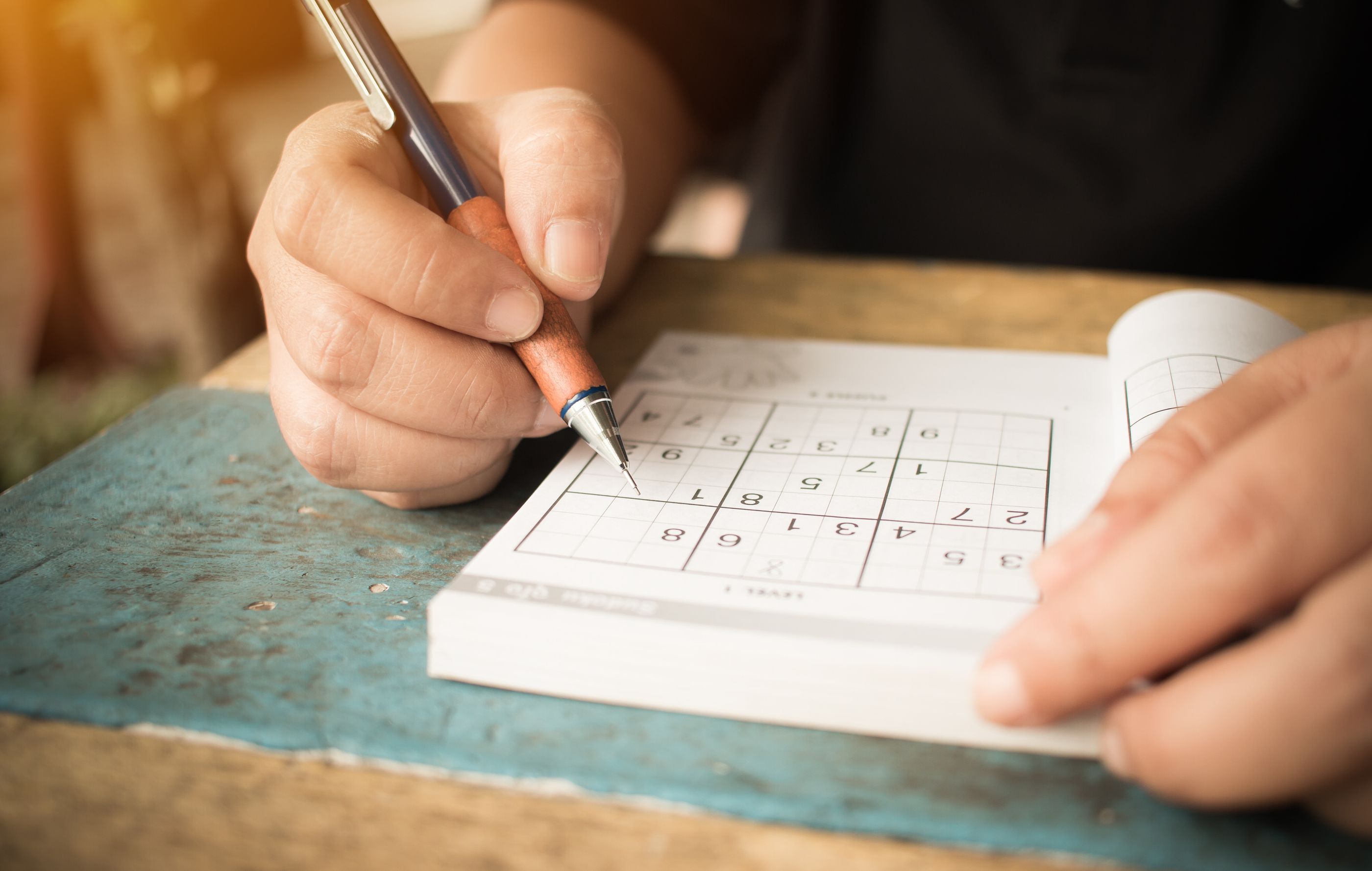 Cómo se hace un sudoku (Bigstock)