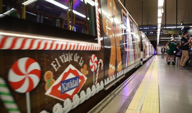 Vuelve el tren de la Navidad al Metro de Madrid: fechas y horarios para no perdérselo (Europa Press)