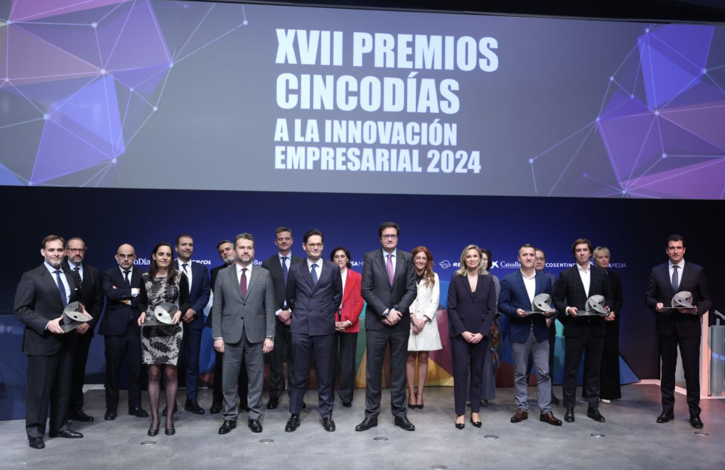Empresas más destacadas de 2024 reciben los premios CincoDías a la Innovación Empresarial Empresas más destacadas de 2024 reciben los premios CincoDías a la Innovación Empresarial