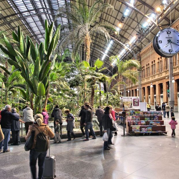 Estación de Atocha en Madrid