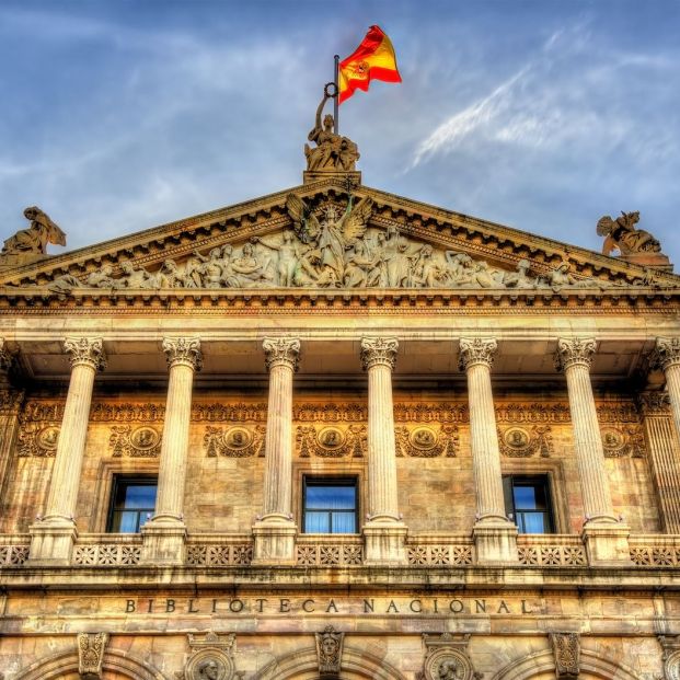 Fachada de la Biblioteca Nacional