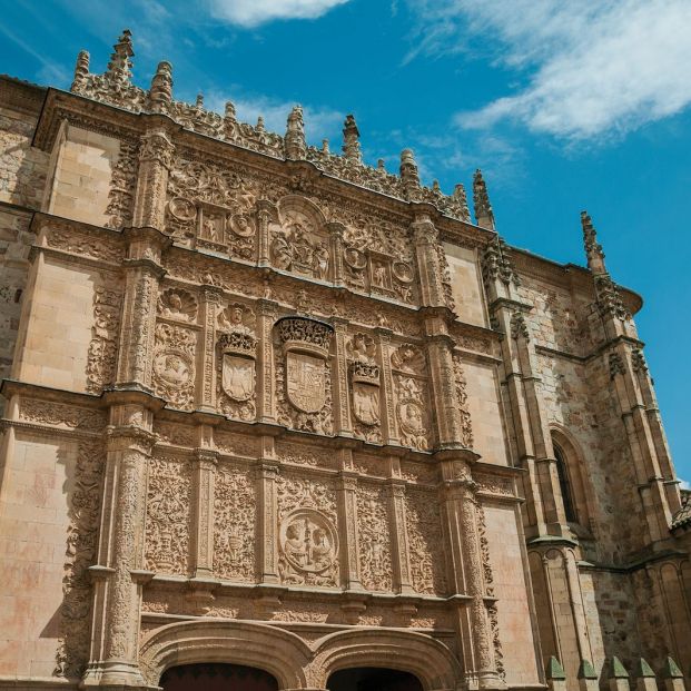 Fachada principal de la Universidad de Salamanca