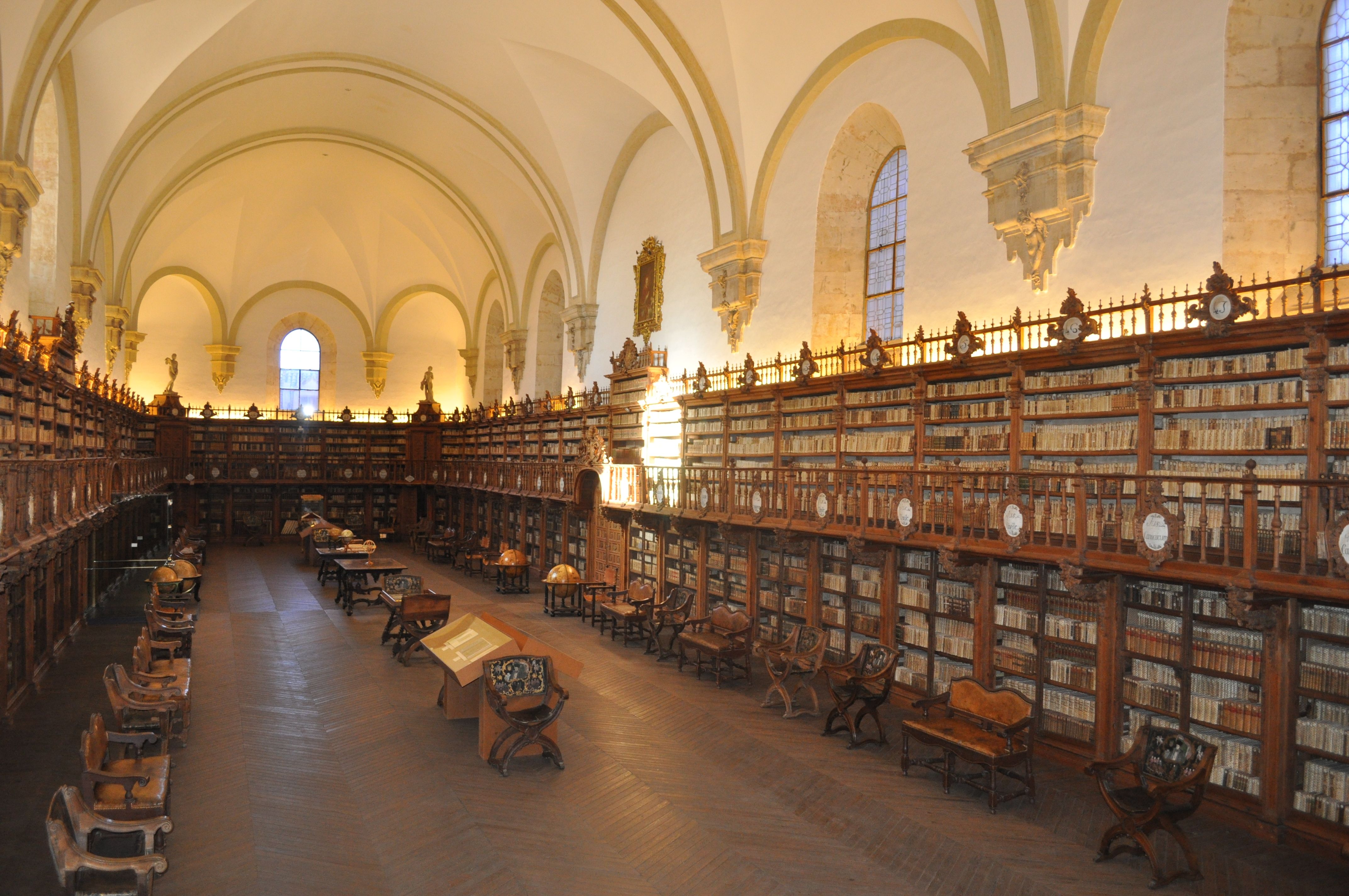 Las bibliotecas más bonitas de España; Biblioteca de la Universidad de Salamanca