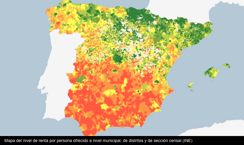 Mapa INE Mapa INE