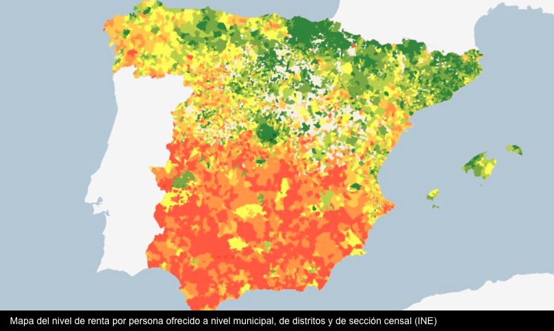 Mapa INE