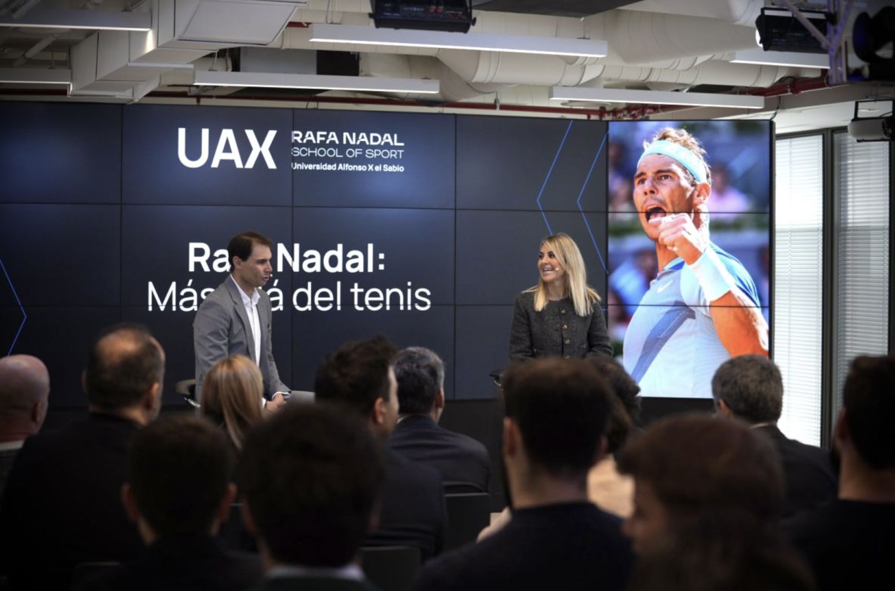 Nadal presenta las claves y valores para tener éxito en la industria del deporte Nadal presenta las claves y valores para tener éxito en la industria del deporte