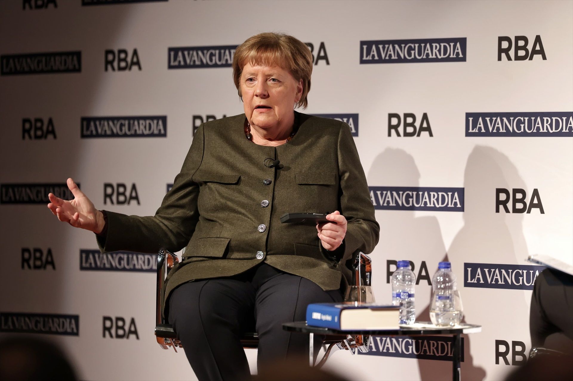 Angela Merkel presenta sus memorias en Barcelona y reflexiona sobre su legado