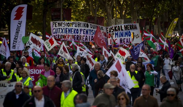 Los pensionistas vascos se manifestarán el 21 y 23 de febrero ante el caos de la revalorización