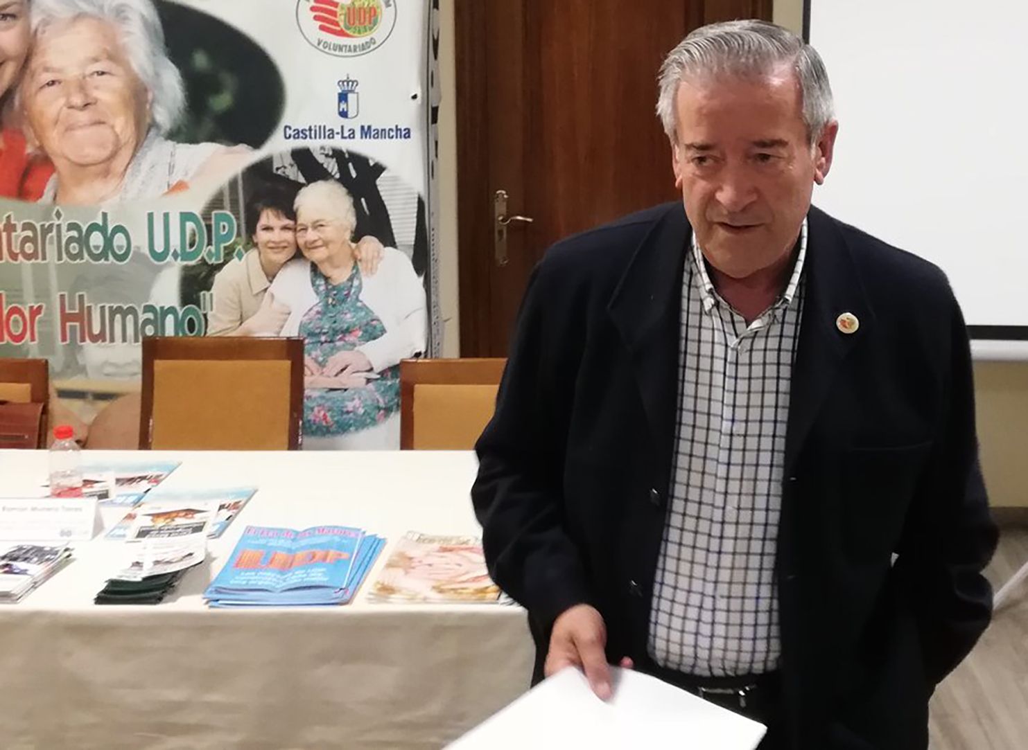 Ramón Munera (UDP Castilla-La Mancha): "La despoblación aboca a los mayores a la soledad"
