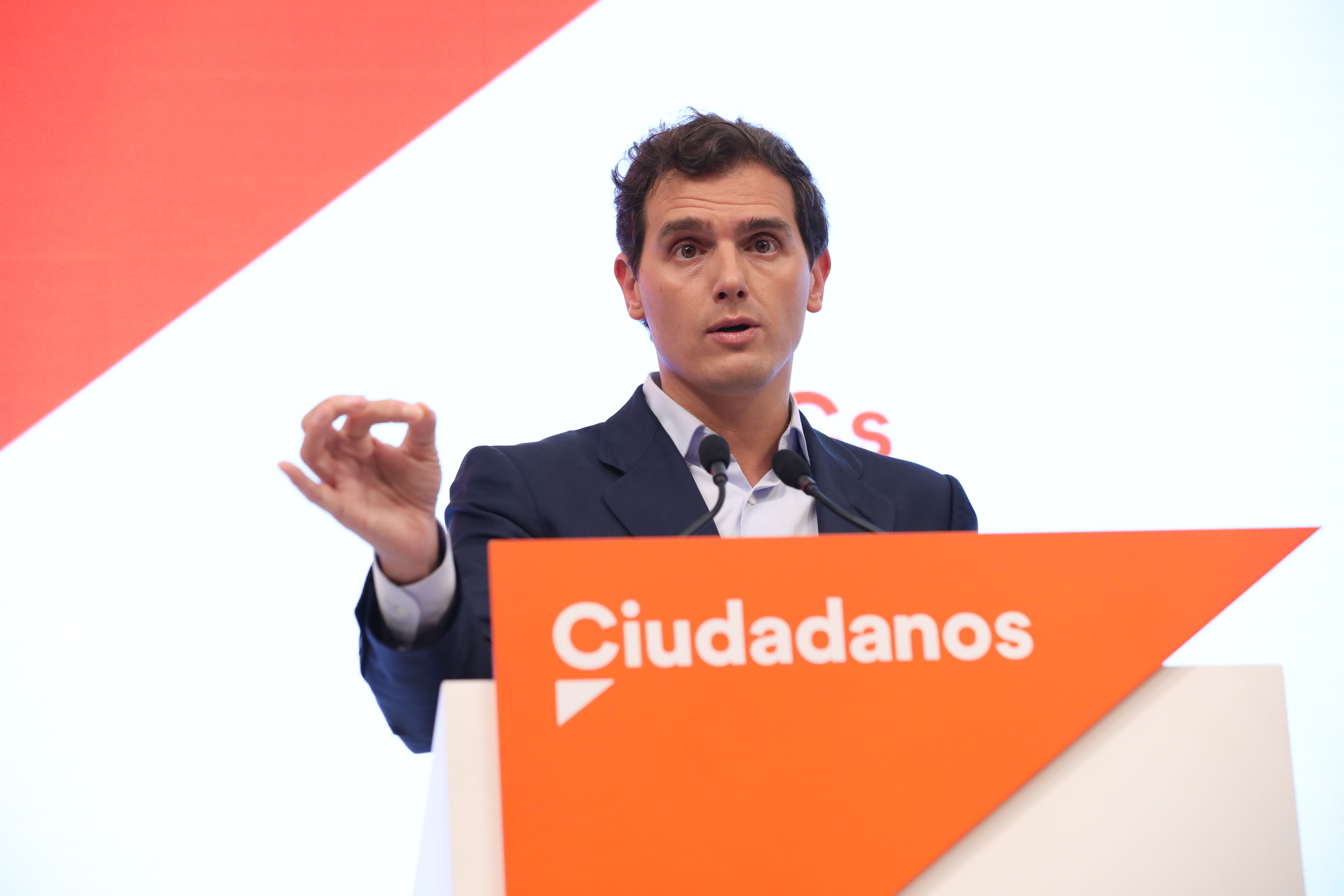 El presidente de Ciudadanos Albert Rivera 