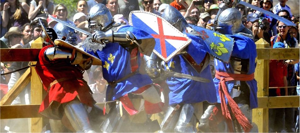 Combate medieval en el Castillo de Belmonte