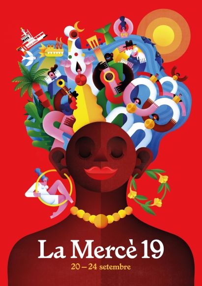 Cartel de las Fiestas de la Mercé Cartel de las Fiestas de la Mercé