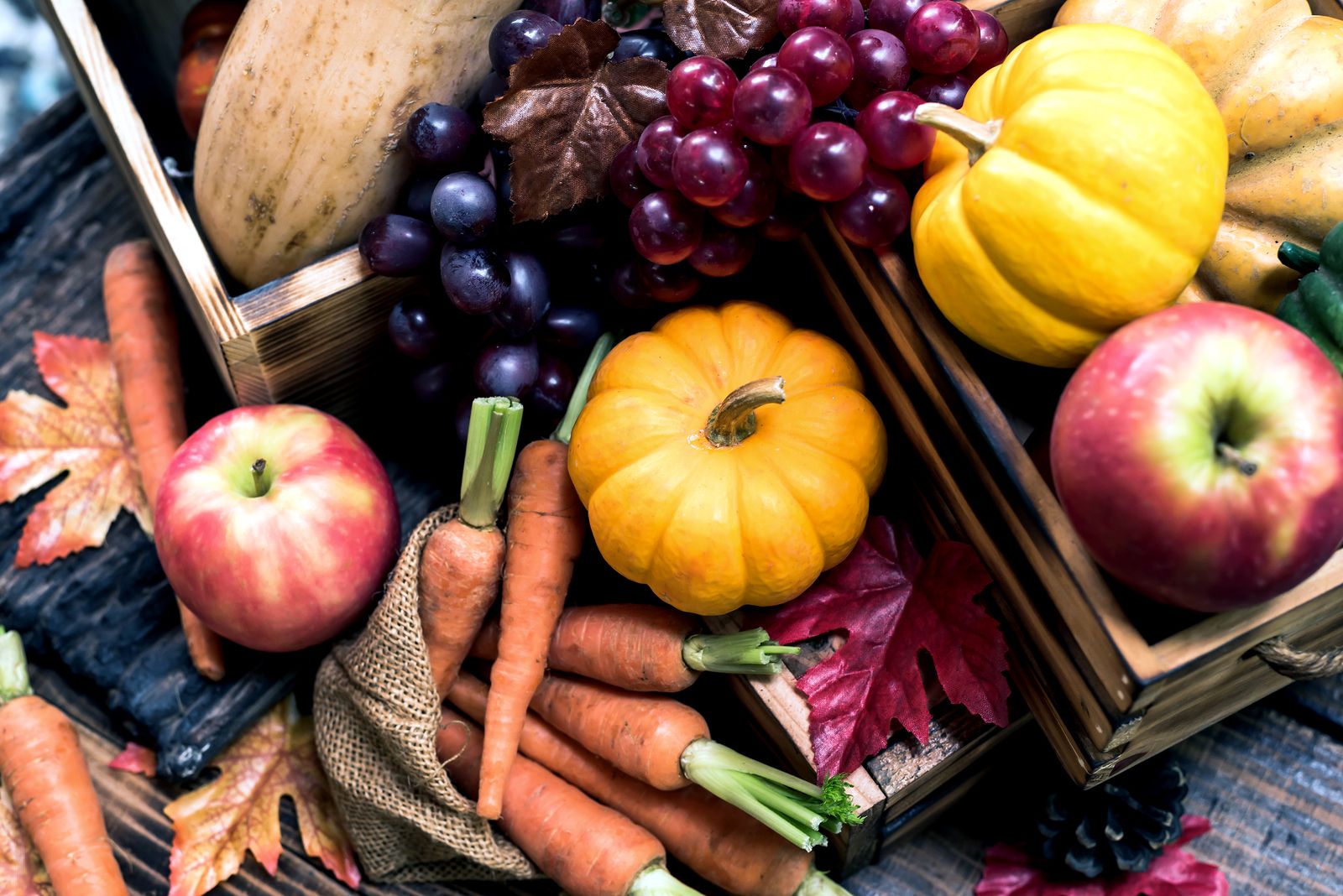 ¿Qué frutas y verduras están óptimas para comer en otoño?