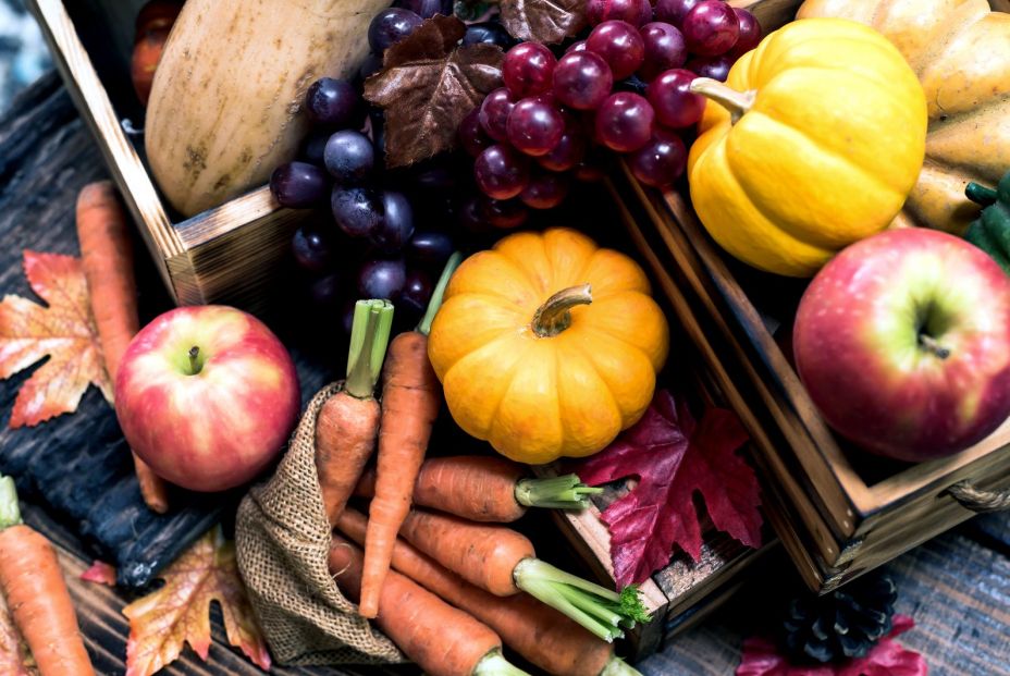 ¿Qué frutas y verduras están óptimas para comer en otoño?