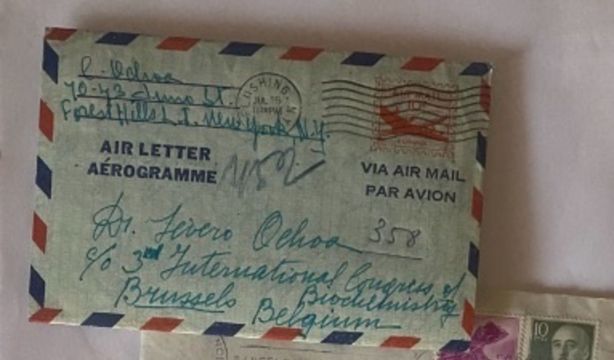 Cultura adquiere la correspondencia privada del investigador Severo Ochoa de 1947 a 1977 Cultura adquiere la correspondencia privada del investigador Severo Ochoa de 1947 a 1977