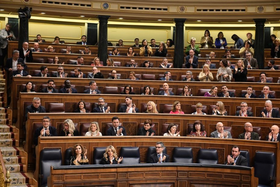 Imagen del pleno en el Congreso de los Diputados del 19 de diciembre de 2024. Fuente: Fernando Sánchez / Europa Press Imagen del pleno en el Congreso de los Diputados del 19 de diciembre de 2024. Fuente: Fernando Sánchez / Europa Press
